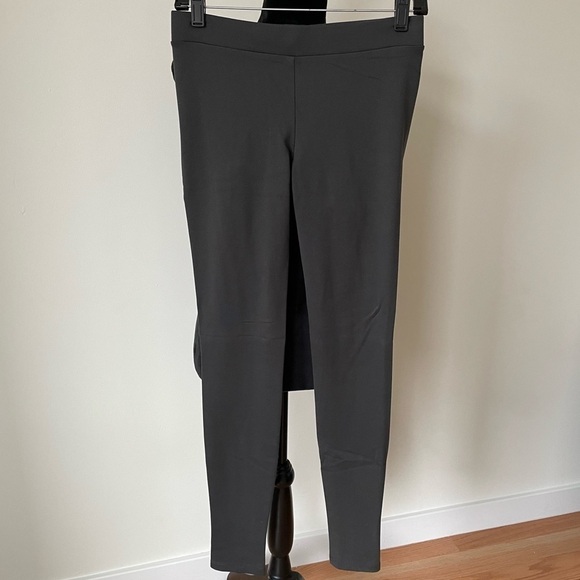 Vince Gray Ponte Pull On Stretch Scrunch Ankle Legging V1064 20408 EUC Size S - Picture 2 of 7